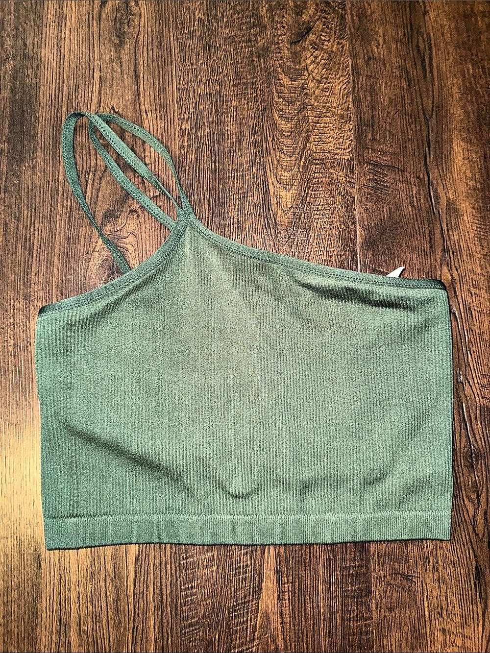 Aerie Seamless Ribbed One Shoulder Bra